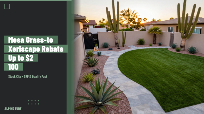 Mesa Grass to Xeriscape Rebate 2026: Up to $2,100 Back