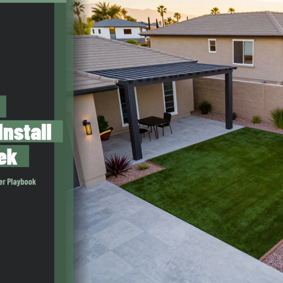 New Construction Backyard Landscaping in Queen Creek (2026 Guide)