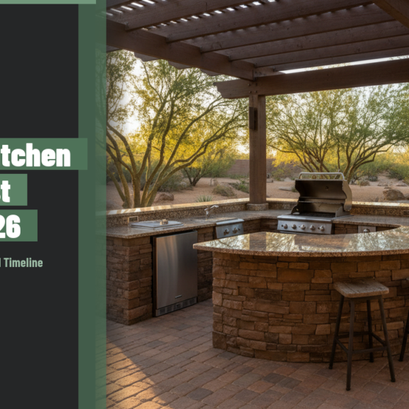 Outdoor Kitchen Installation Cost in Gilbert AZ (2026 Guide)