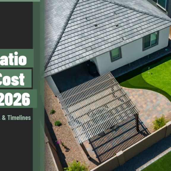 Paver Patio Installation Cost in Gilbert AZ (2026 Guide)