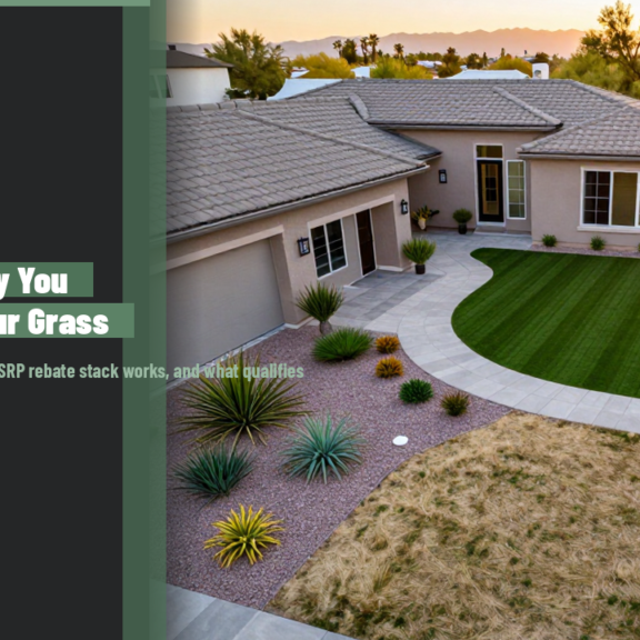 Gilbert Grass Removal Incentive 2026: What the City Pays