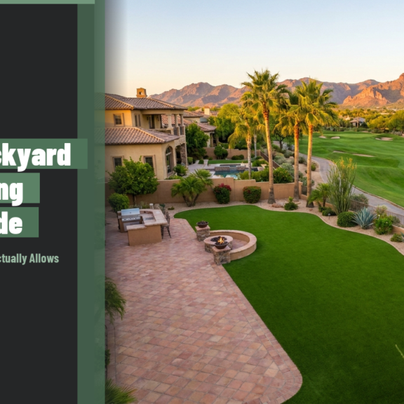 Seville Backyard Install Gilbert AZ: HOA Guide (2026)